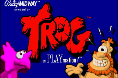 Trog Arcade - Title Screen