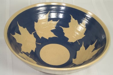 Leaf Impressed Bowl