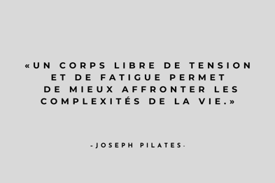 joseph pilates quote about the importance of the french language