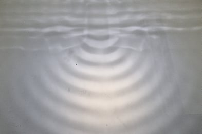 Waves diffracting!