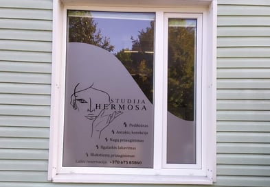 šerkšnas langams