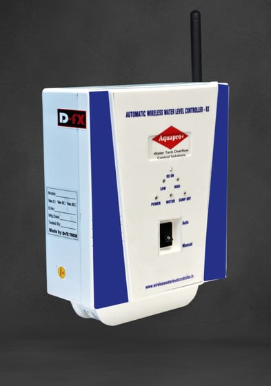 Automatic wireless water level controller - RF