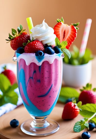 mixed berry smoothie