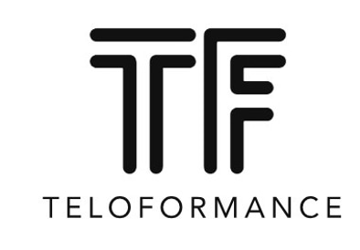 TeleFormance(TF) logo