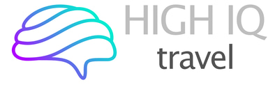 Hi IQ travel logo