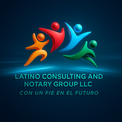 LATINO CONSULTING AND NOTARY GROUP LLC logo