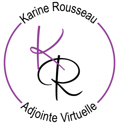 Karine Rousseau, adjointe virtuelle logo