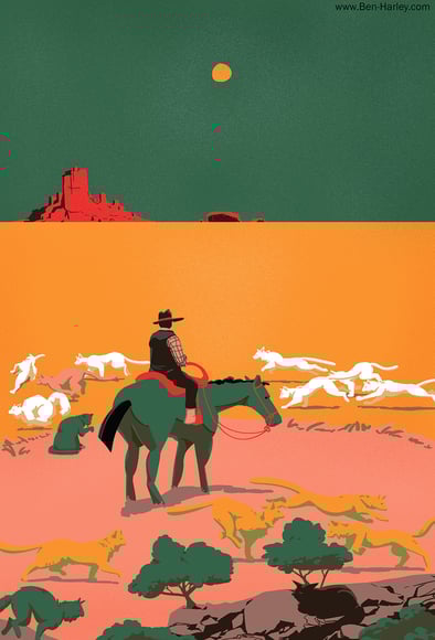 'I'm a Herder' - Illustration by Ben Harley