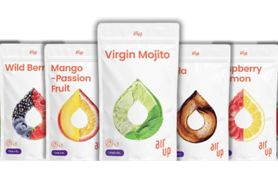 air up geurpods ice tea, mango, mojito,cola, watermeloen,lemon