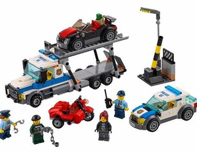 LEGO CITY POLICE CAR TRANSPORTER