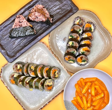 plats chef kimbap