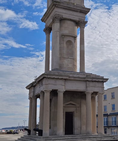 Clock tower in Herne Bay