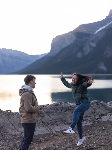 Lake minnewanka proposal