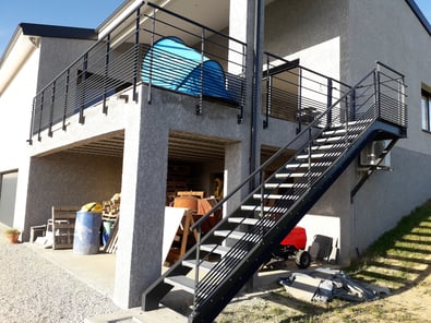 Escalier à Monclarc de Quercy