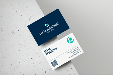 Cartes de visite pro - design graphique par graphiste freelance Rennes