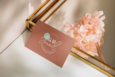 Carte de visite - support print par graphiste freelance Rennes