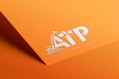 Carte de visite ATP - création print par graphiste freelance Rennes