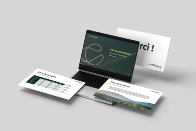 Création support commercial professionnel- logo et charte par graphiste freelance Rennes