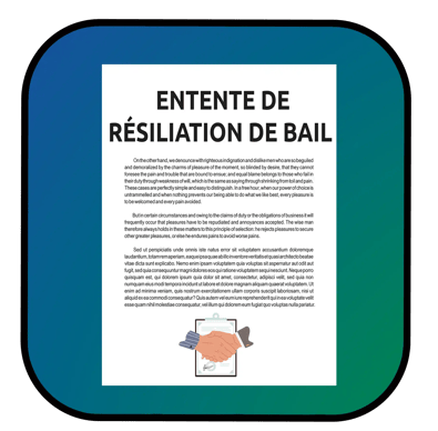 Logo du modèle d'entente de résiliation de bail de logement