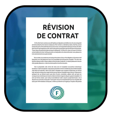 Logo révision de contrat Flexipro