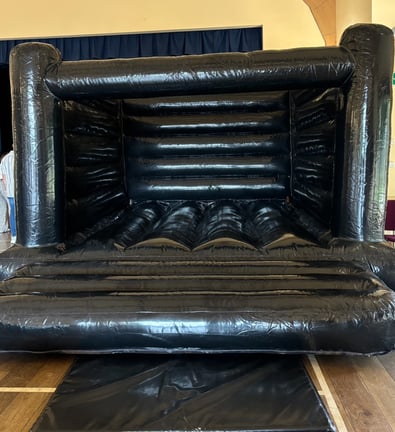 Black bouncy castle for hire in Sussex, kent  - Halloween 