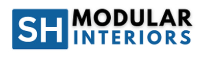 SH MODULAR INTERIORS logo