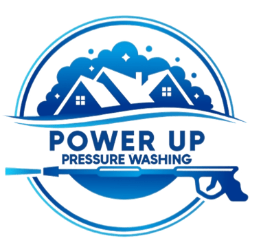 Power Up Pressure Washing logo