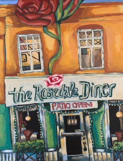 The Rosedale Diner in Toronto