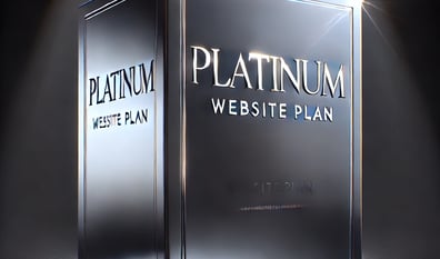 platinum colored package for website plans