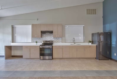 fully renovated kitchen