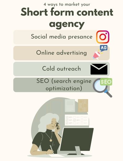 4 ways to market your short form content agency