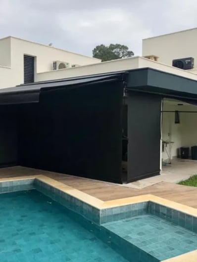 Toldo Cortina Screen - Tela Solar e Toldo Cobertura Retrátil