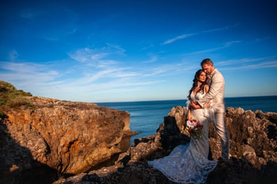 wedding portrait in cascais