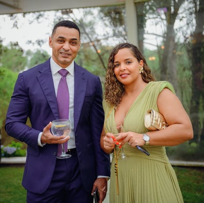 Couple at Social Event in Quinta do Roseiral Ericeira