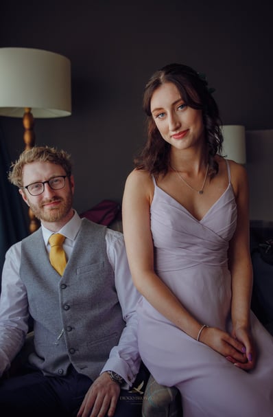Groom Portrait with his Sister in Santarém