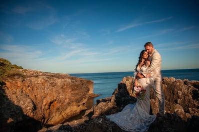 Wedding couple session in Cascais and Guincho