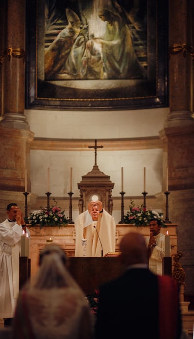 Holy Mass at Fátima Basilica in the Sanctuary