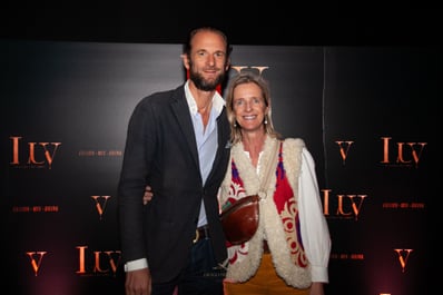 Couple at LUV event in Coletivo 284