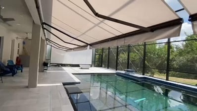 Toldo Italiano de Lona Articulado