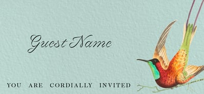 Guest Name You are cordially invited