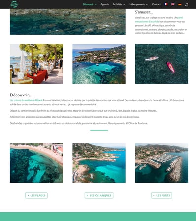 Vue panoramique Les Issambres, potentiel rénovation par décorateur 83.