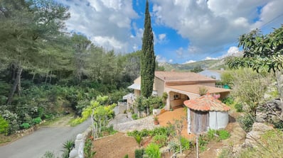 Vue aérienne maison Dardennes 83200 Services pilote de drone immobilier Var