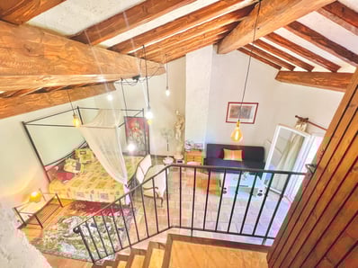 Hall d'entrée spacieux villa campagne Photographe immobilier Toulon