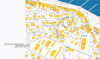 Permis de construire, plan du cadastre – Architecte d'intérieur et photographe immobilier Toulon