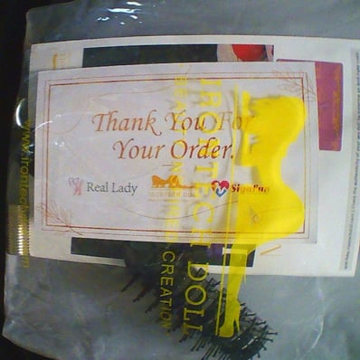 a thank you kit from Irontech Doll