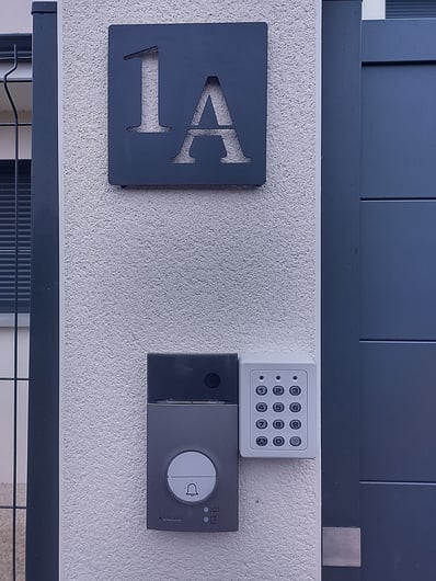 interphone avec digicode numéro 1A 