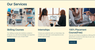 web development of rajeev rajesh