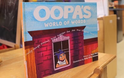 OOPA'S World of Words picture book.
