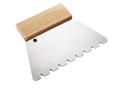 a knife sharpe knife with a wooden handle