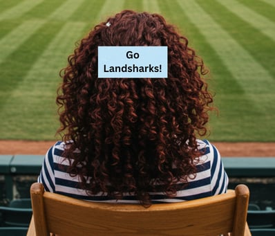 Cheer on your team with a Billboard Barrette